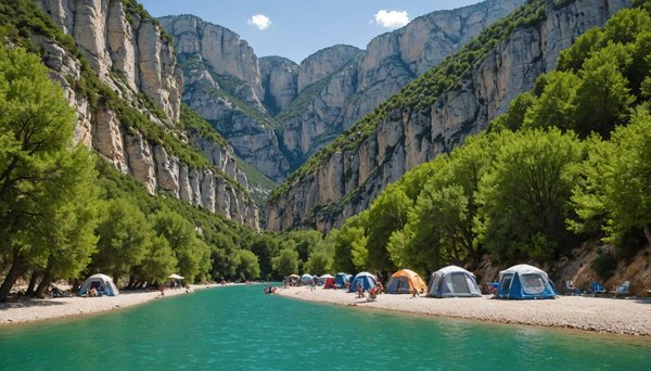 Pourquoi les gorges du verdon sont une destination idéale pour le camping ?