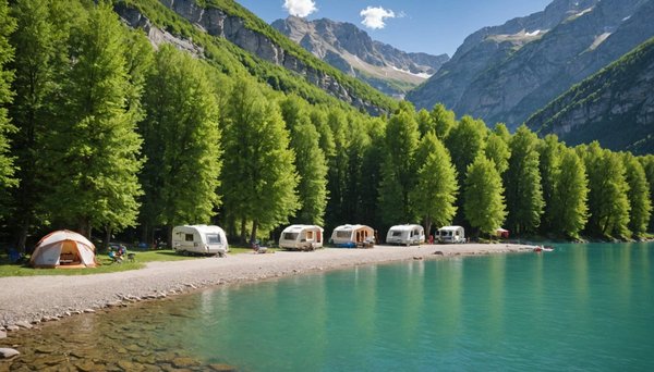 Séjour inoubliable au camping les rives du lac dans les hautes alpes
