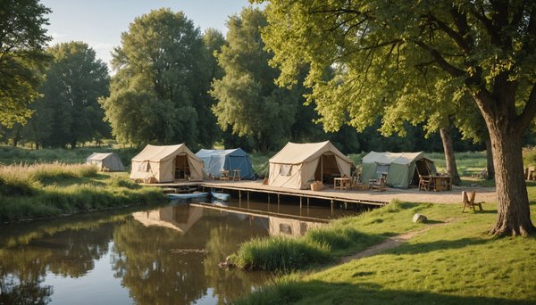 Camping au bord d'une rivière en france : les sites les plus prisés