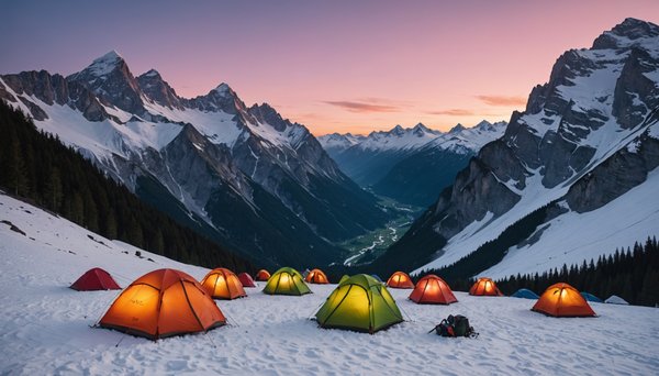Quels sont les avantages d'un camping club vacances en montagne dans les Alpes en hiver ?