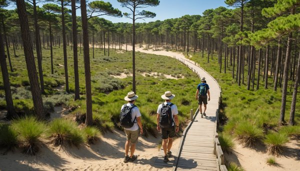 Quels sont les circuits découverte à faire autour du camping club de la Teste de Buch ?