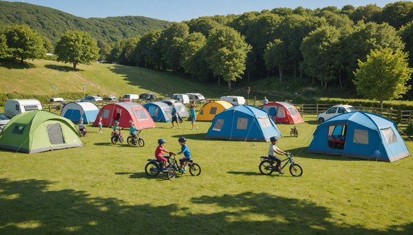 Quels sont les services et animations proposés par les campings club vacances pour les familles dans la Manche ?