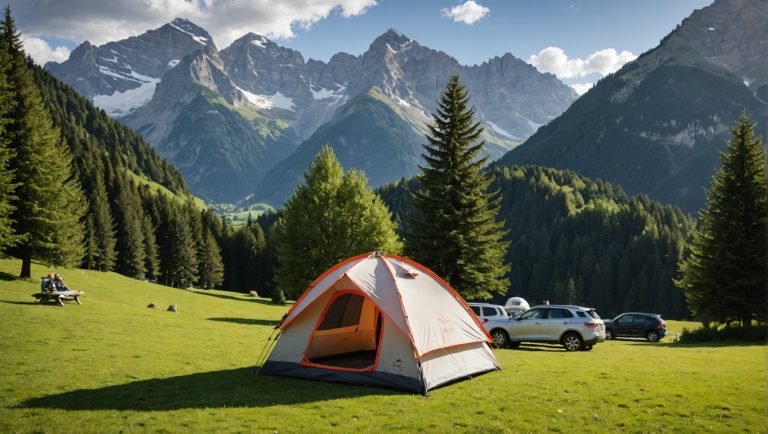 Découvrez le charmant camping le Grand Bornand au cœur des Alpes